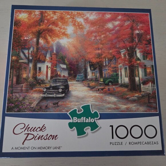 Buffalo Chuck Pinson "A moment in Time" 1000 Pc. Jigsaw puzzle - Picture 1 of 1